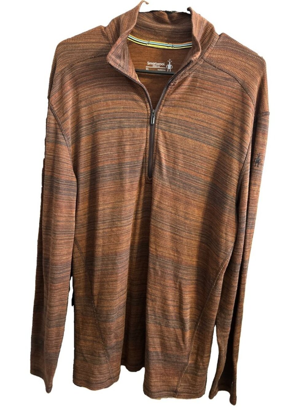 Smartwool 250 Classic Thermal Merino Wool Base Layer 1/4 Zip Men’s Size XL
